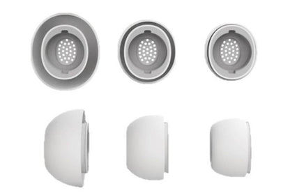 12Pcs Silicone Ear Tips for Samsung Galaxy Buds3 Pro Earbud Covers-White Kemu |Fashion Home Kitchen Beauty