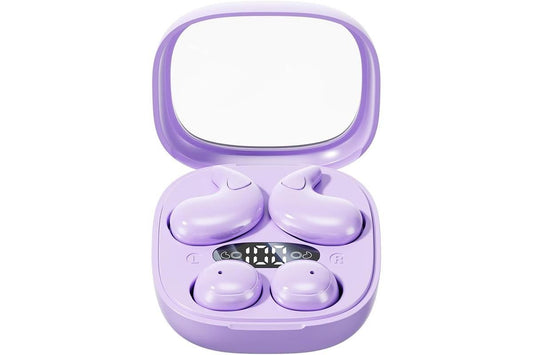 2 in 1 Side Sleeper Bluetooth Earphones Invisible Sleep Headphones-Purple Kemu |Fashion Home Kitchen Beauty