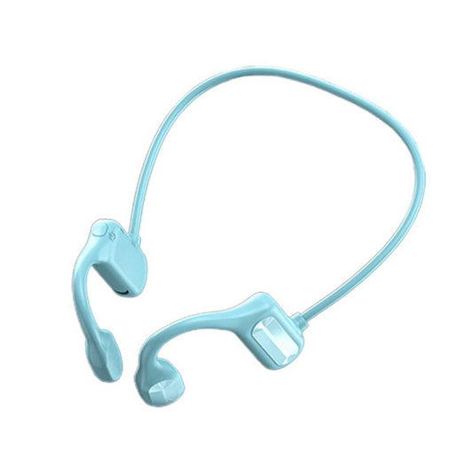 Bone Conduction Headphones Bone Conduction Bluetooth Earphones -Blue Kemu |Fashion Home Kitchen Beauty