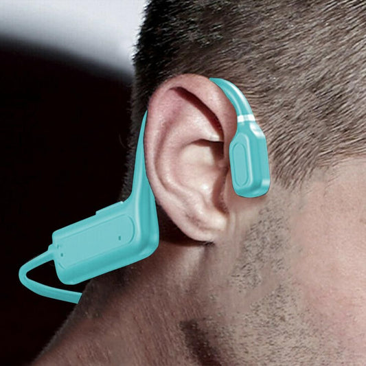 Bone Conduction Headphones Bone Conduction Bluetooth Earphones -Blue Kemu |Fashion Home Kitchen Beauty