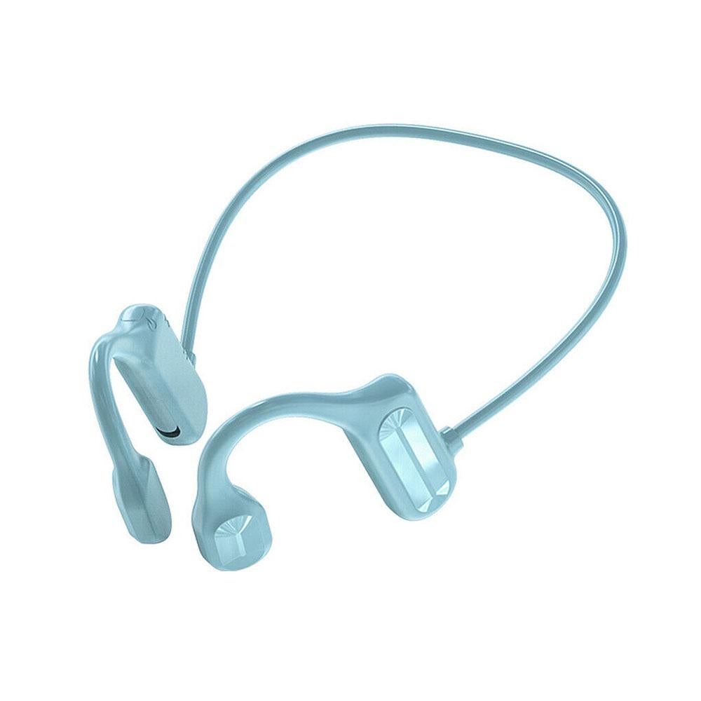 Bone Conduction Headphones Bone Conduction Bluetooth Earphones -Blue Kemu |Fashion Home Kitchen Beauty