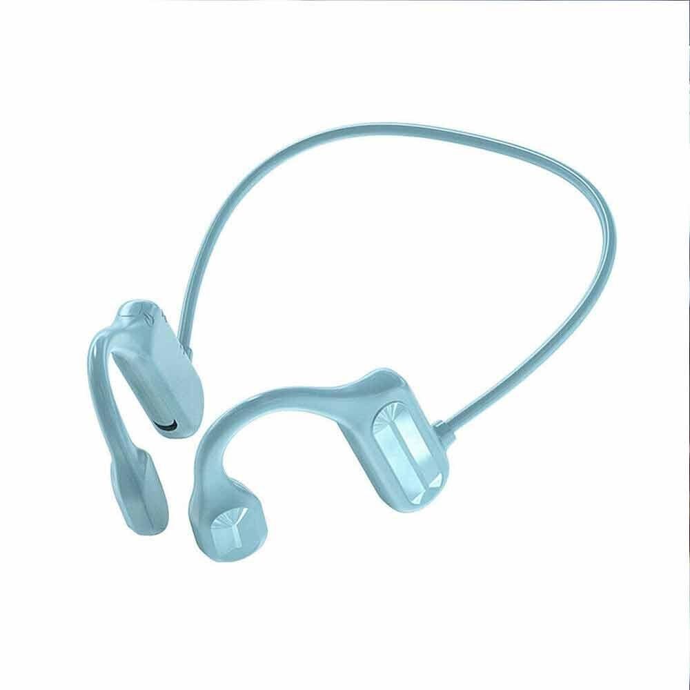 Bone Conduction Headphones Bone Conduction Bluetooth Earphones -Blue Kemu |Fashion Home Kitchen Beauty