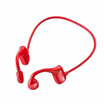 Bone Conduction Headphones Bone Conduction Bluetooth Earphones -Red Kemu |Fashion Home Kitchen Beauty