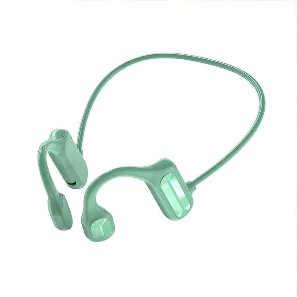 Bone Conduction Headphones Bone Conduction Bluetooth Earphones -Green Kemu |Fashion Home Kitchen Beauty