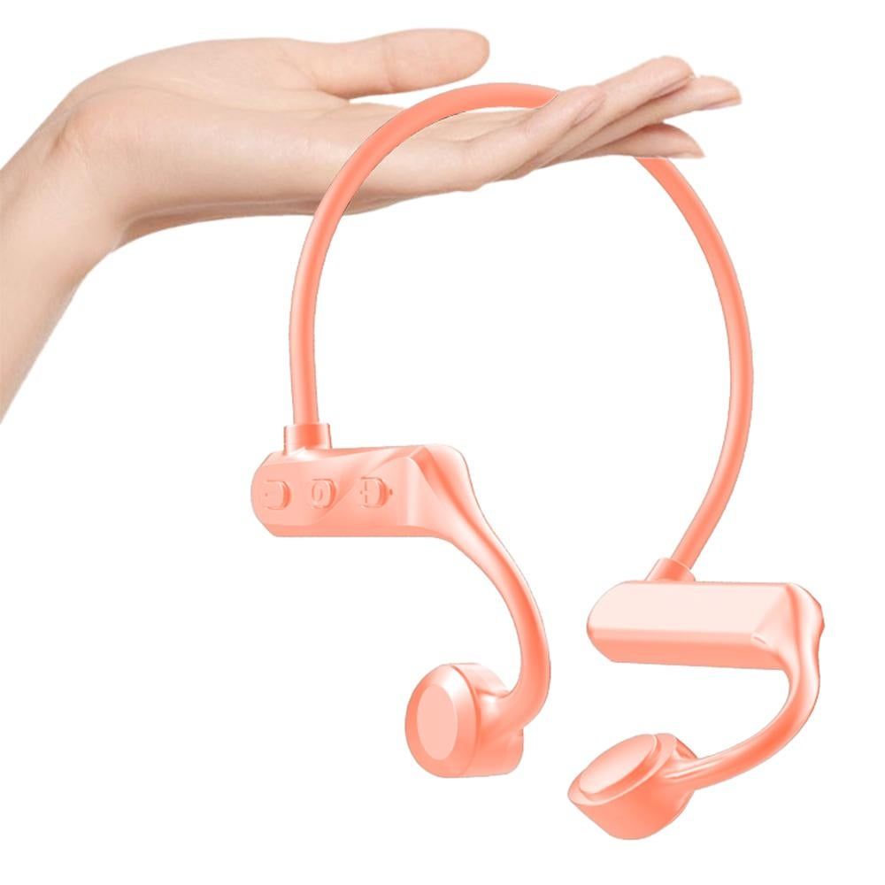 Bone Conduction Headphones Bone Conduction Headphones Wireless Bluetooth 5.0 Sweatproof Sport Earphone -Black Kemu |Fashion Home Kitchen Beauty