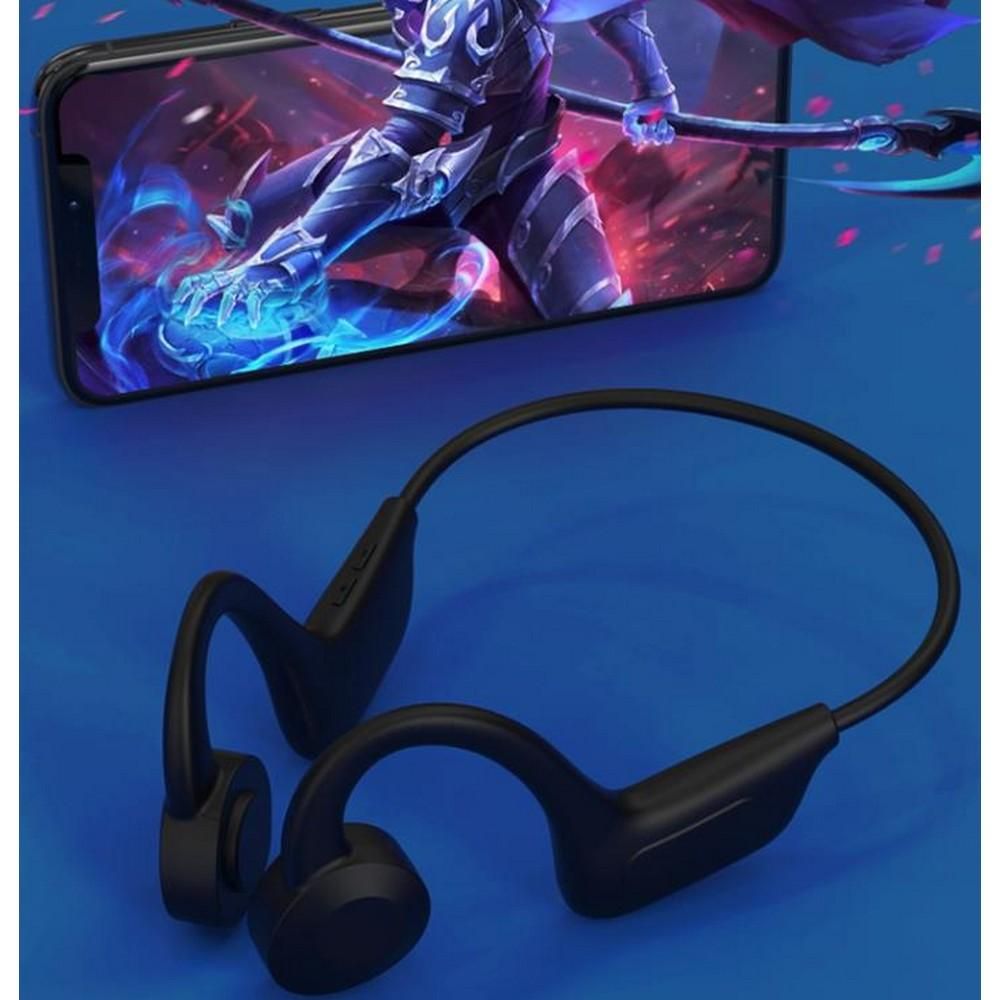 Bone Conduction Headset Bluetooth Earphone Sport Running Waterproof Wireless Bluetooth Headphone Kemu |Fashion Home Kitchen Beauty