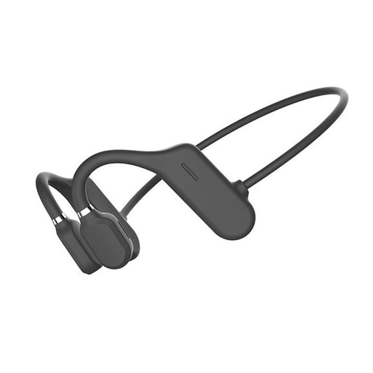 Bone Conduction Headphones Bone Conduction Headphones Bluetooth 5.0 Wireless Sports Earphones Lightweight Ear Hook -Black Kemu |Fashion Home Kitchen Beauty