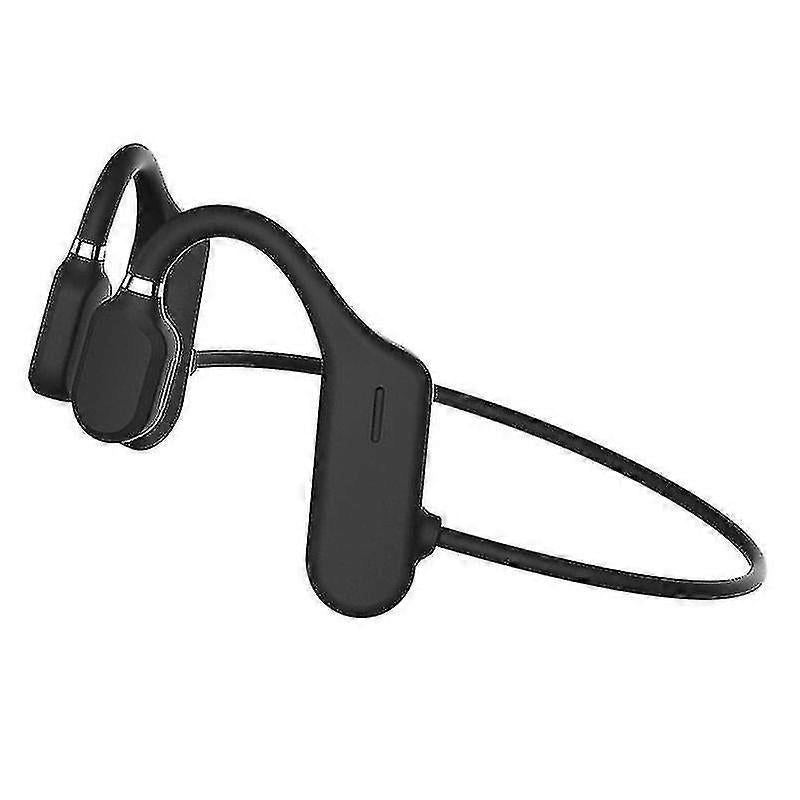 Bone Conduction Headphones Bone Conduction Headphones Bluetooth 5.0 Wireless Sports Earphones Lightweight Ear Hook -Black Kemu |Fashion Home Kitchen Beauty