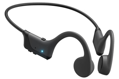 Bone Conduction Headphones Air Conduction Headphones Wireless Bluetooth 5.2 Sweatproof Sport Earphone -Black Kemu |Fashion Home Kitchen Beauty