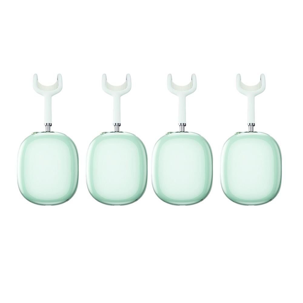 Case Cover for AirPods Max Headphones 2pcs Headphone Clear Case Shockproof Full Cover Protector for Apple AirPods Max -Blue