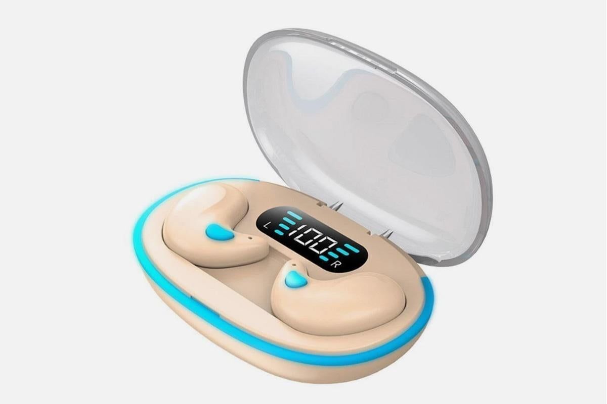 Ear Buds Sleep Bluetooth 5.3 Noise Blocking Sleeping Headphones for Side Sleeper -Beige Kemu |Fashion Home Kitchen Beauty