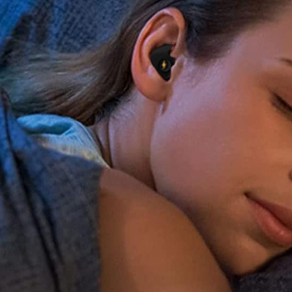 Ear Plugs for Sleeping Noise Silicone Earplugs Sound Reduction Reusable Earplugs with 5 Pairs Replacements -Black Kemu |Fashion Home Kitchen Beauty