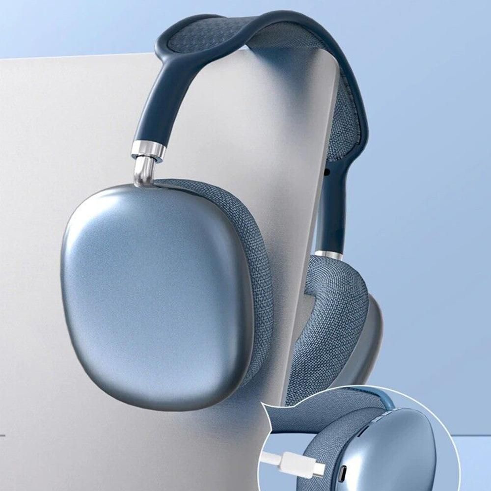 Gaming Headset Wireless Headset P9 Wireless Headphones TWS Earphones Noise Reduction Headset -Blue Kemu |Fashion Home Kitchen Beauty