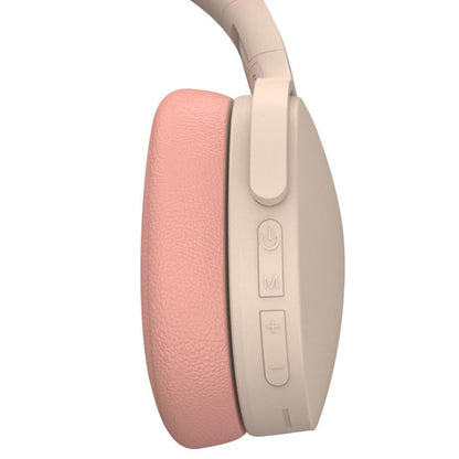 Gaming Headset Wireless Headset P2961 Foldable Wireless Bluetooth Stereo Over Ear Headphone -Pink Kemu |Fashion Home Kitchen Beauty