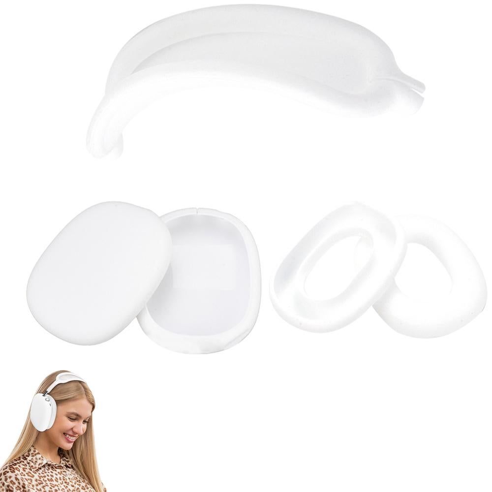 Silicone Case Cover for AirPods Max Headphones Clear Soft Ear Pad Protective Sleeves -Green Kemu |Fashion Home Kitchen Beauty