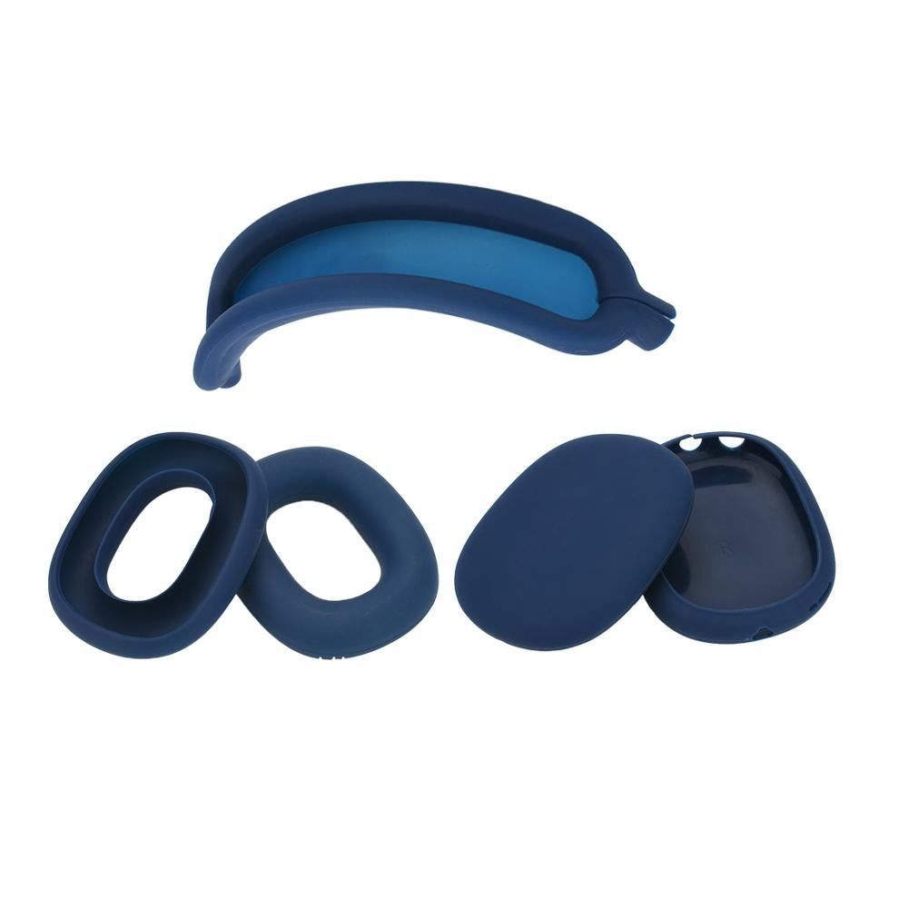 Silicone Case Cover for AirPods Max Headphones Clear Soft Ear Pad Protective Sleeves -Dark Blue Kemu |Fashion Home Kitchen Beauty