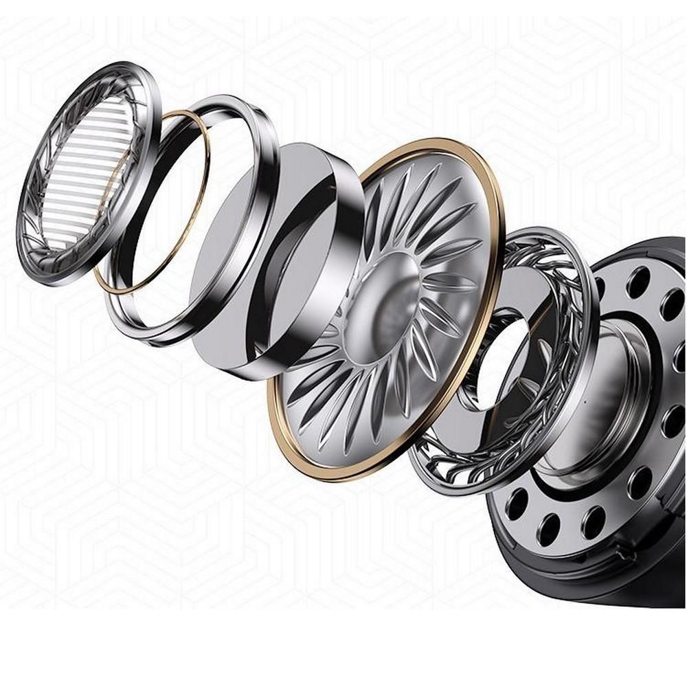 True Wireless Stereo Earphone Gaming Earbuds TWS 5.3 Bluetooth Headphones Deep Bass Sound With Microphone Hearing Aid -Black Kemu |Fashion Home Kitchen Beauty