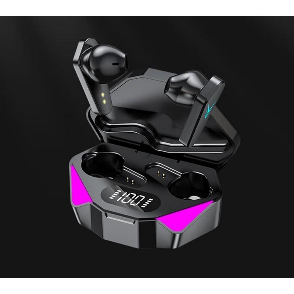 TWS Gaming Earbuds Low Latency Bluetooth Earphone with Mic Bass Audio Sound Positioning Stereo Wireless Headphones Kemu |Fashion Home Kitchen Beauty