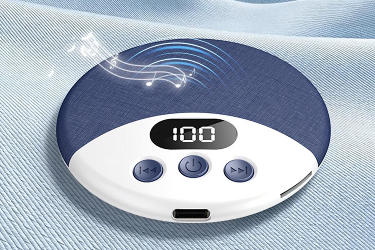 Under Pillow Bluetooth Sleep Speaker Wireless Bone Conduction Speaker-Blue Kemu |Fashion Home Kitchen Beauty