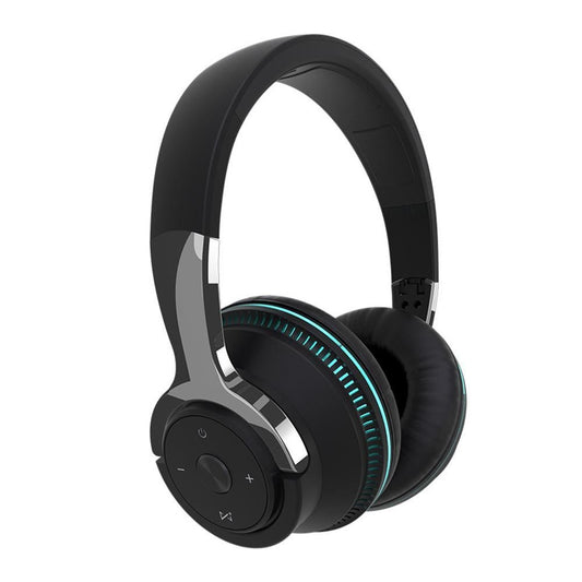 Wireless Bluetooth Headphones Over Ear Foldable Stereo Noise Cancelling Earphone for Travel Home Office -Black Kemu |Fashion Home Kitchen Beauty