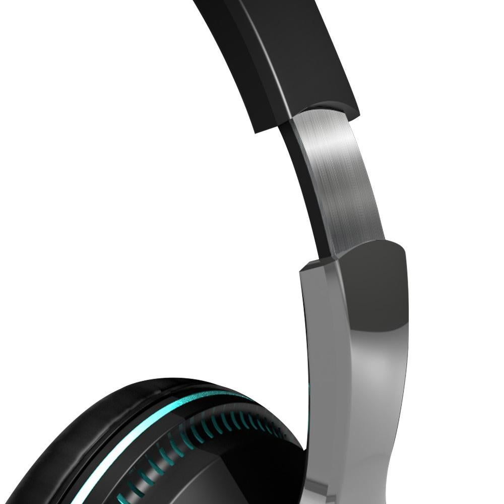 Wireless Bluetooth Headphones Over Ear Foldable Stereo Noise Cancelling Earphone for Travel Home Office -Black Kemu |Fashion Home Kitchen Beauty