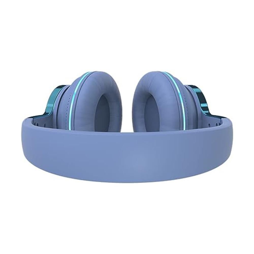 Wireless Bluetooth Headphones Over Ear Foldable Stereo Noise Cancelling Earphone for Travel Home Office -Blue Kemu |Fashion Home Kitchen Beauty