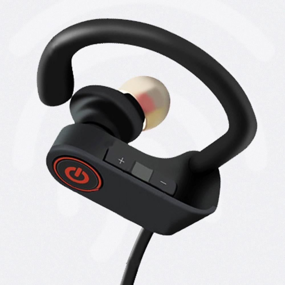 Wireless Headphones Wireless Earbuds Bluetooth 5.0 Wireless Headphones Running Sports Ear Hanging Headphones -Black