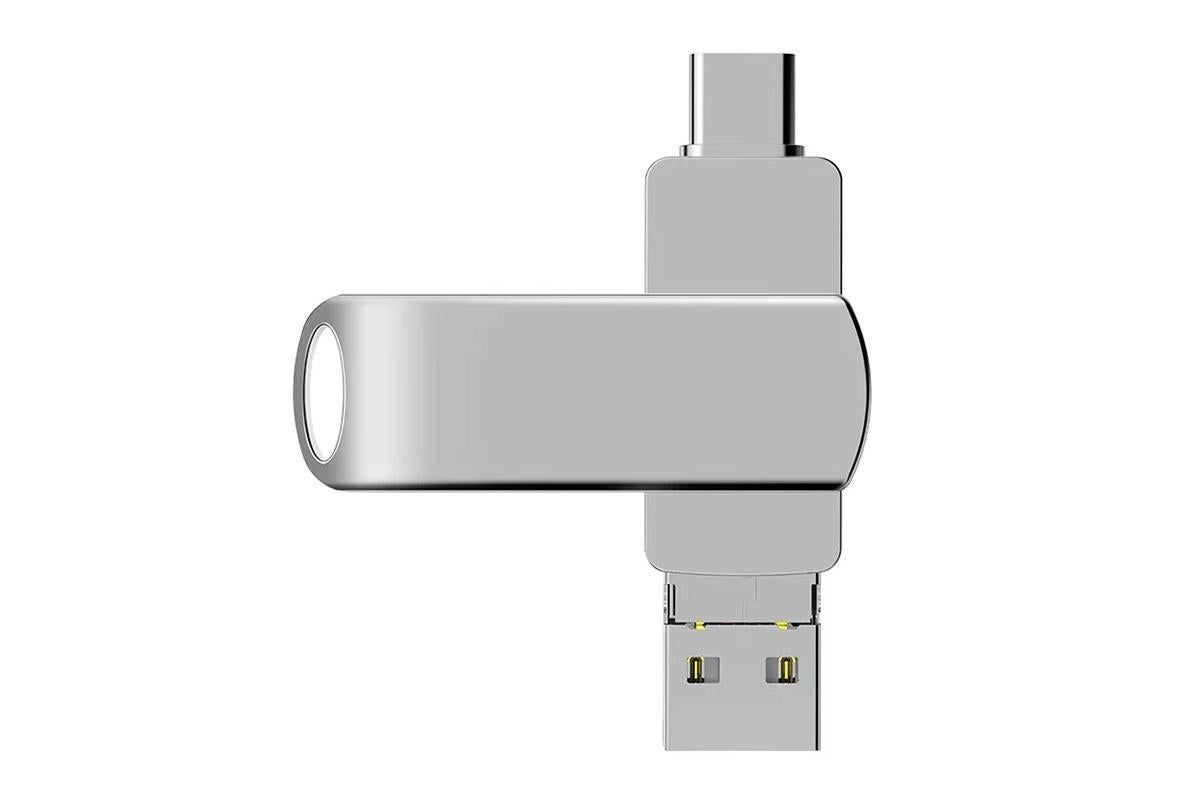 4 in 1 USB Flash Drive Photo Stick USB 3.0 Memory Stick Storage for Photos Backup -Rotating USB Flash Drive 8GB