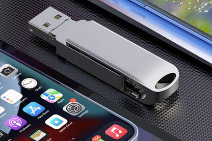 4 in 1 USB Flash Drive Photo Stick USB 3.0 Memory Stick Storage for Photos Backup -Rotating USB Flash Drive 8GB