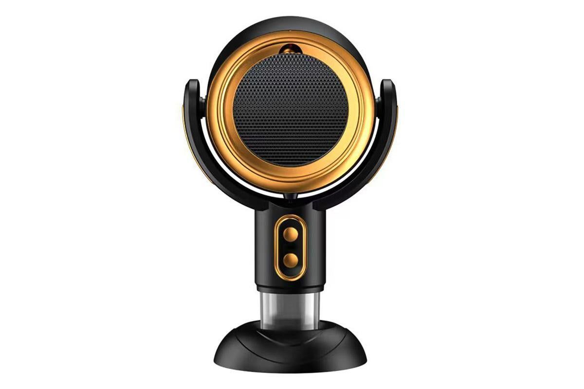 Portable Smoke Purifier Fan Removes Odors Dust Smoke for Cooking and Camping BBQ -BlackGold