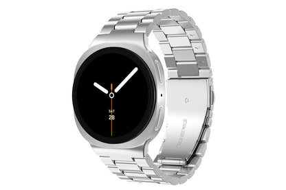 Metal Replacement Watch Band for Samsung Galaxy Watch 8 40 44 46mm-Silver