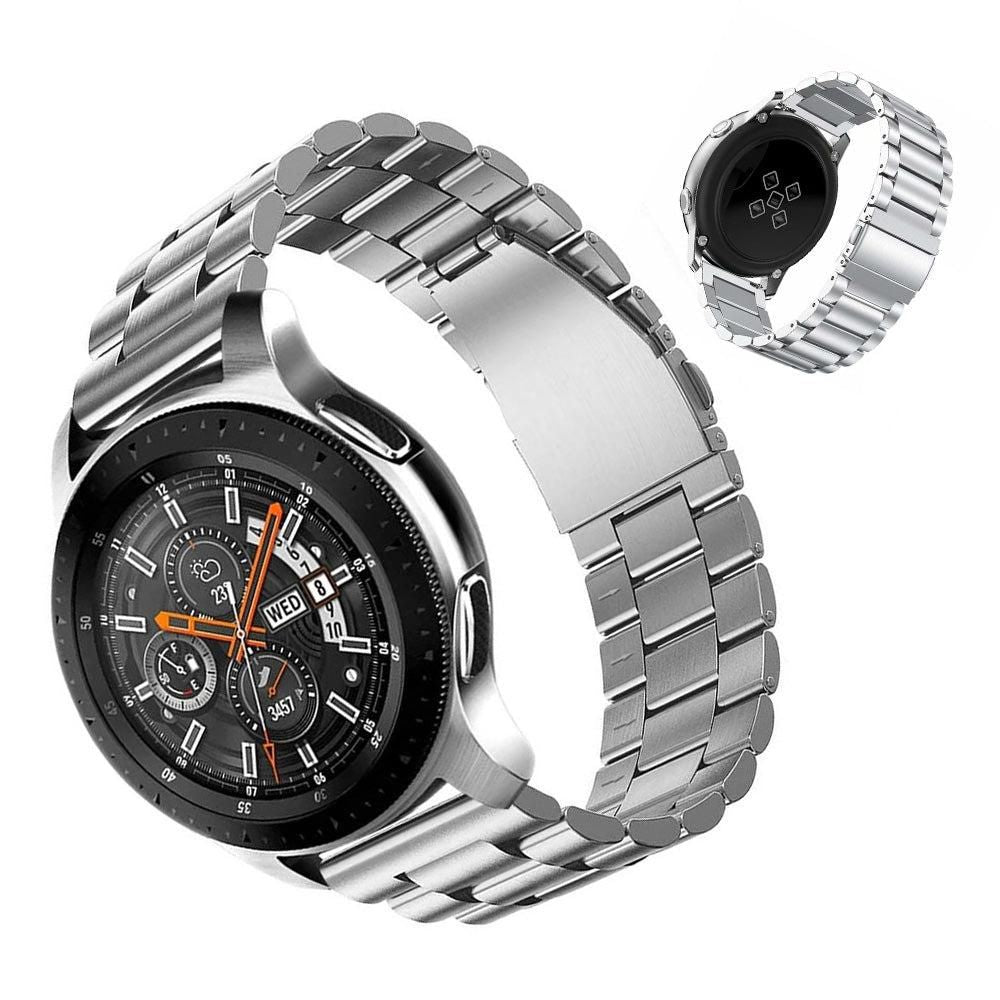 Stainless Steel Replacement Band for Samsung Gear S3 Strap-Silver 22mm
