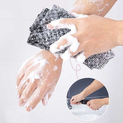 2 Pack Body Exfoliating Towels Back Scrubber Washcloth for Shower Bath Unisex