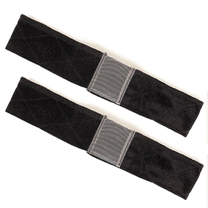 2 PCS Adjustable Velvet Wig Grip Headbands for Wig Fixing - Black