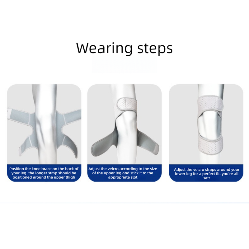 2-Pack - Bionic Exoskeleton Knee Booster Brace, Spring Support Knee Pad for Seniors: Climbing, Lifting, and Sports—Joint Relief (Blue)