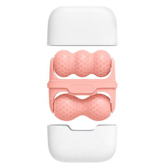 Double-Sided Dual Ice Roller Beauty Device, Household Cold Compress Roller, Lifting and De-Puffing Full-Body Massager—Pink Kemu |Fashion Home Kitchen Beauty