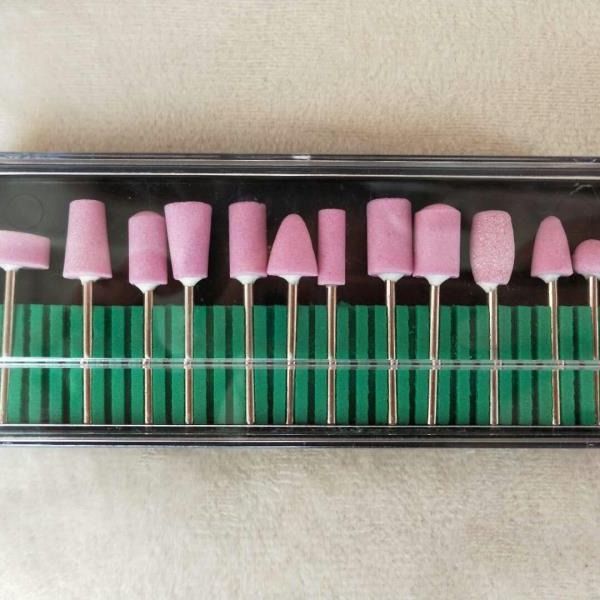 Nail Quartz Drill Bits – Polishing and Grinding Head Set, 12-Piece Pack