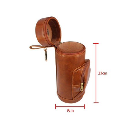 New Creative Men's Retro Handmade Cigar Case Kemu |Fashion Home Kitchen Beauty