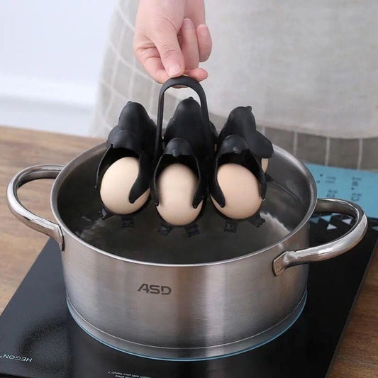 Egg Steamer – Hard-Boiled Egg Holder & Rack