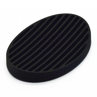 Silicone Soap Saver Pad – Non-Slip Silicone Soap Holder Tray – Black