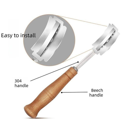 Bread Scoring Lame Tool Kit with Replacement Blades, Artisan Sourdough Bread Baking Gadget for Home Bakers Kemu |Fashion Home Kitchen Beauty