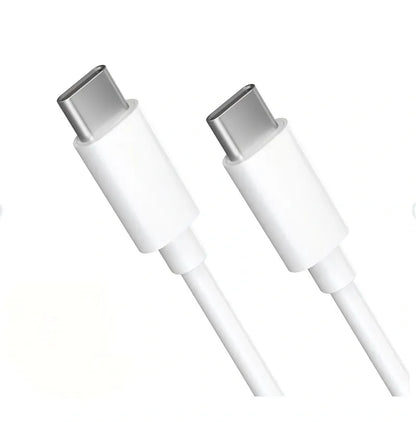 20W USB-C Fast Charger with 1m Cable - White, Compatible with iPhone 15/16/17