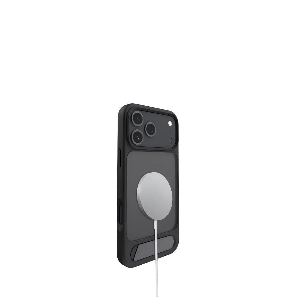 MagSafe Case for iPhone 17 Pro Max - Purple Matte Shockproof Cover with Hidden Kickstand Kemu |Fashion Home Kitchen Beauty