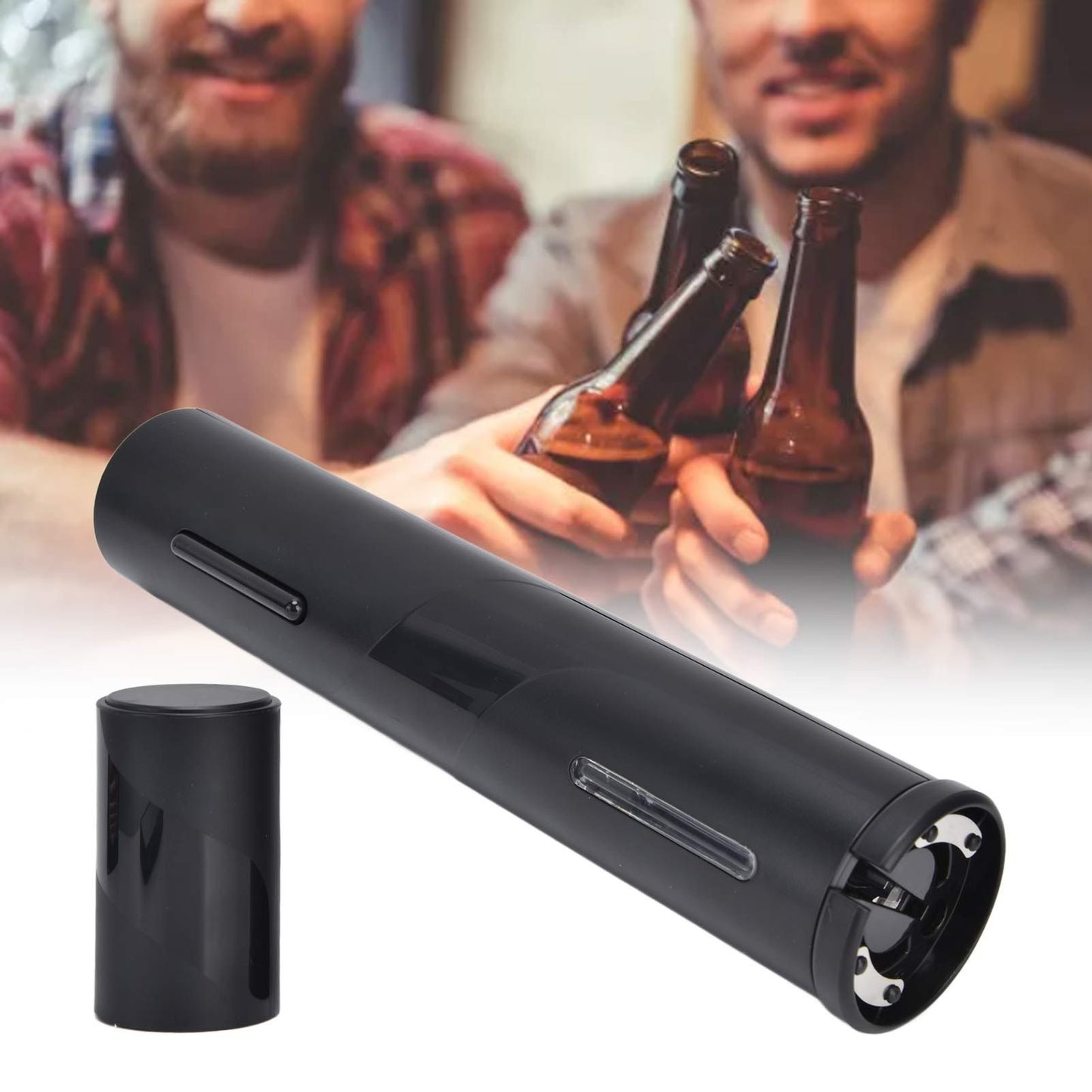 Electric Wine Opener Set Automatic Bottle Opener with Supporting Stand for Home Kitchen Party Bar Wedding