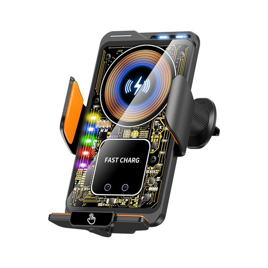 F1 Fast Wireless Car Charger Auto Sensor Phone Mount Holder，black Kemu |Fashion Home Kitchen Beauty