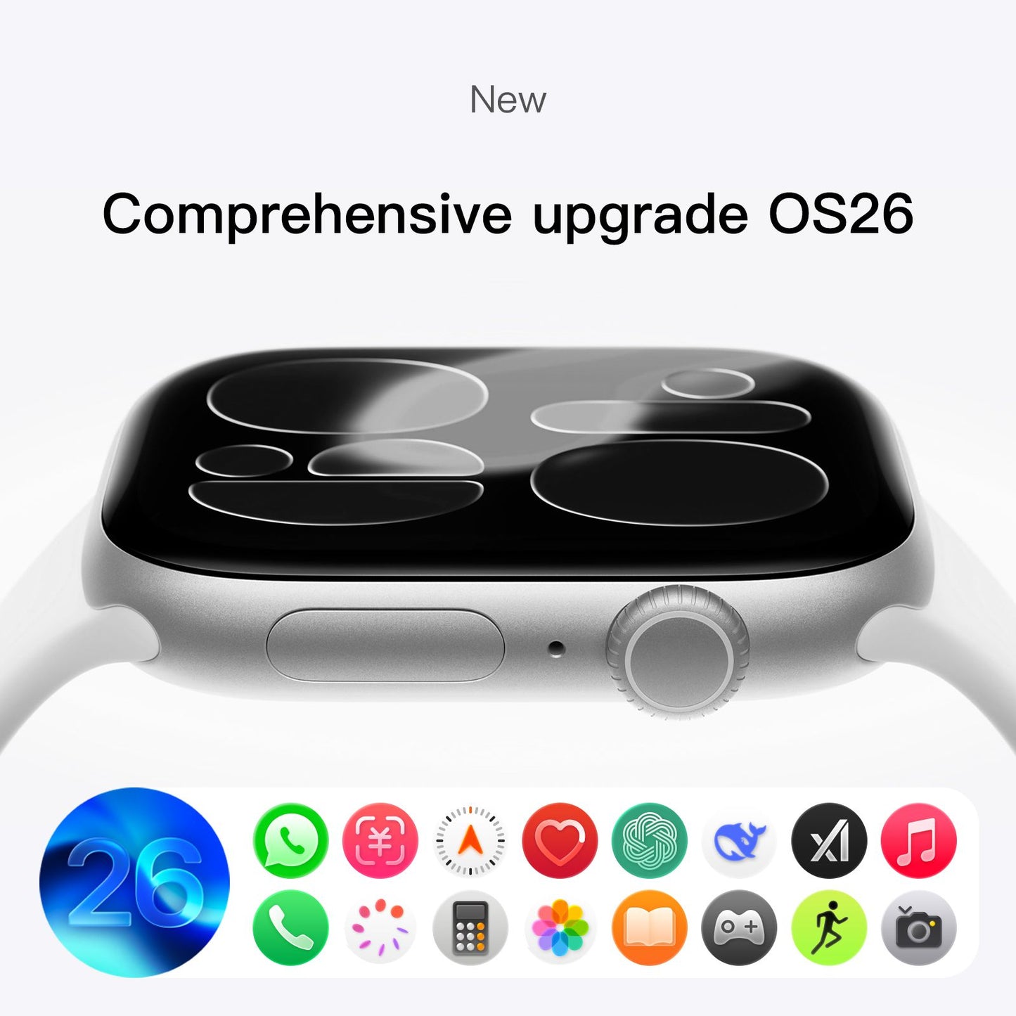 S11 Pro Smart Watch, Bluetooth Calling, Heart Rate & Sleep Monitor, Smartwatch for Men Women，Pink