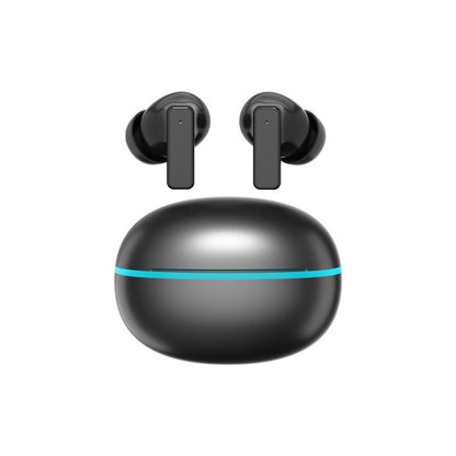 Y9 Wireless Bluetooth 6.0 Heavy Bass Earphones，black