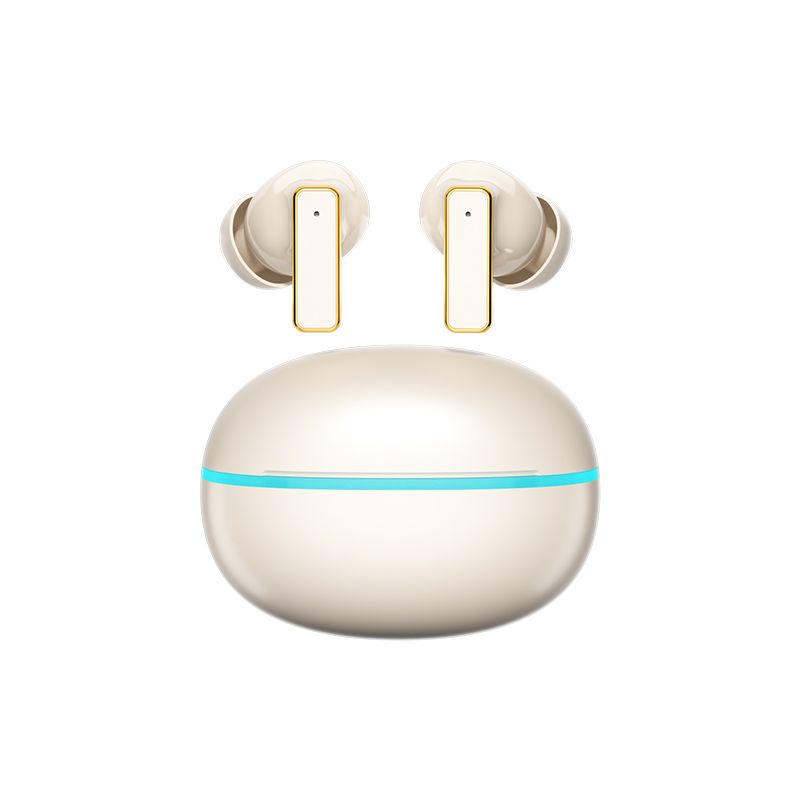 Y9 Wireless Bluetooth 6.0 Heavy Bass Earphones，Cream