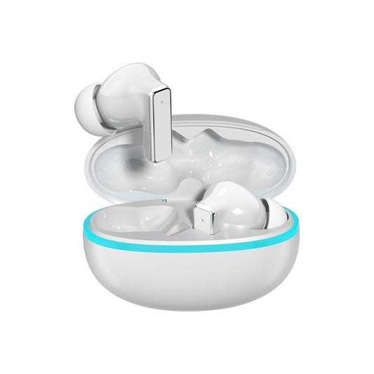 Y9 Wireless Bluetooth 6.0 Heavy Bass Earphones，white
