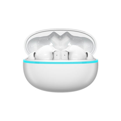 Y9 Wireless Bluetooth 6.0 Heavy Bass Earphones，white